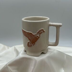 Frankoma Mug CI with a quail(?)